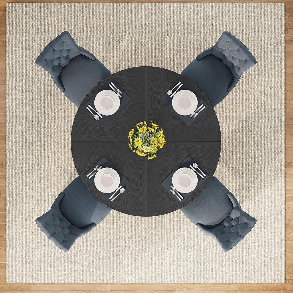 47" Round Farmhouse Dining Table