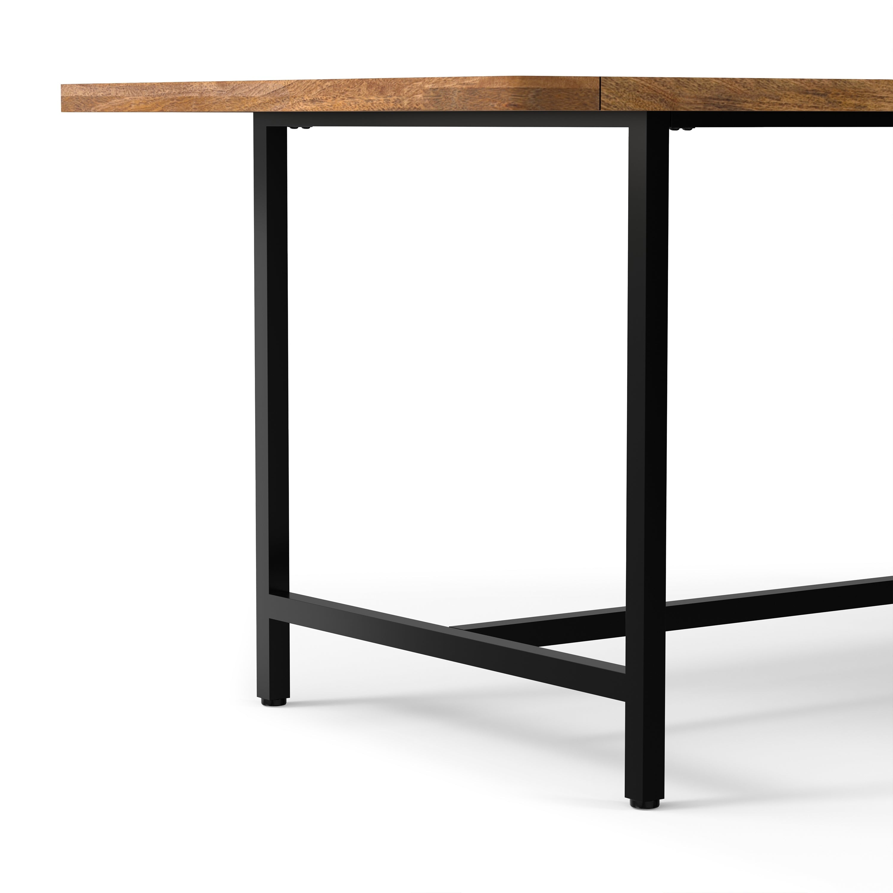 Campbell Dining Table in Burnt Wax
