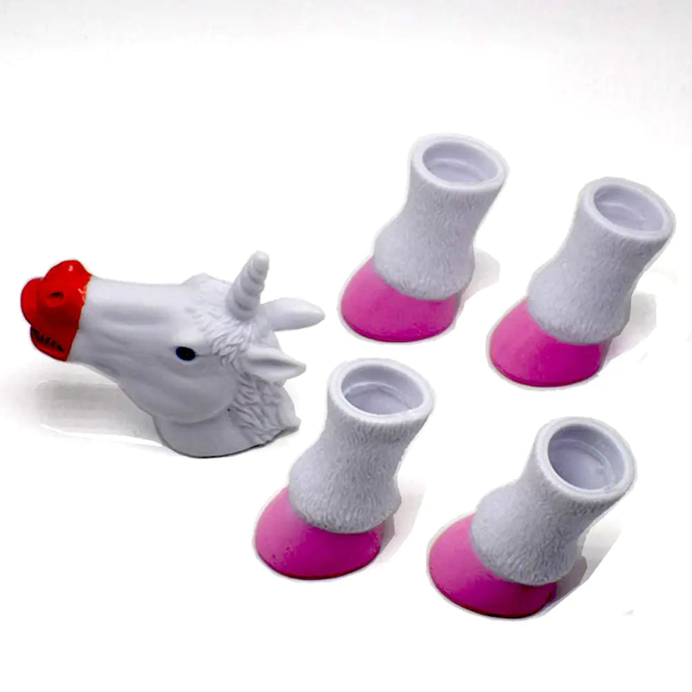 Finger Puppet Set: Unicorn and Pegasus