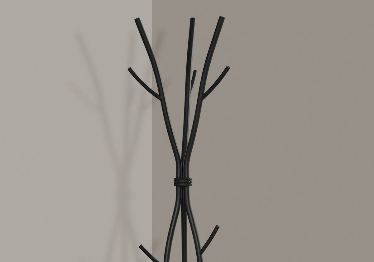 Freestanding Coat Rack Hall Tree with 11 Hooks