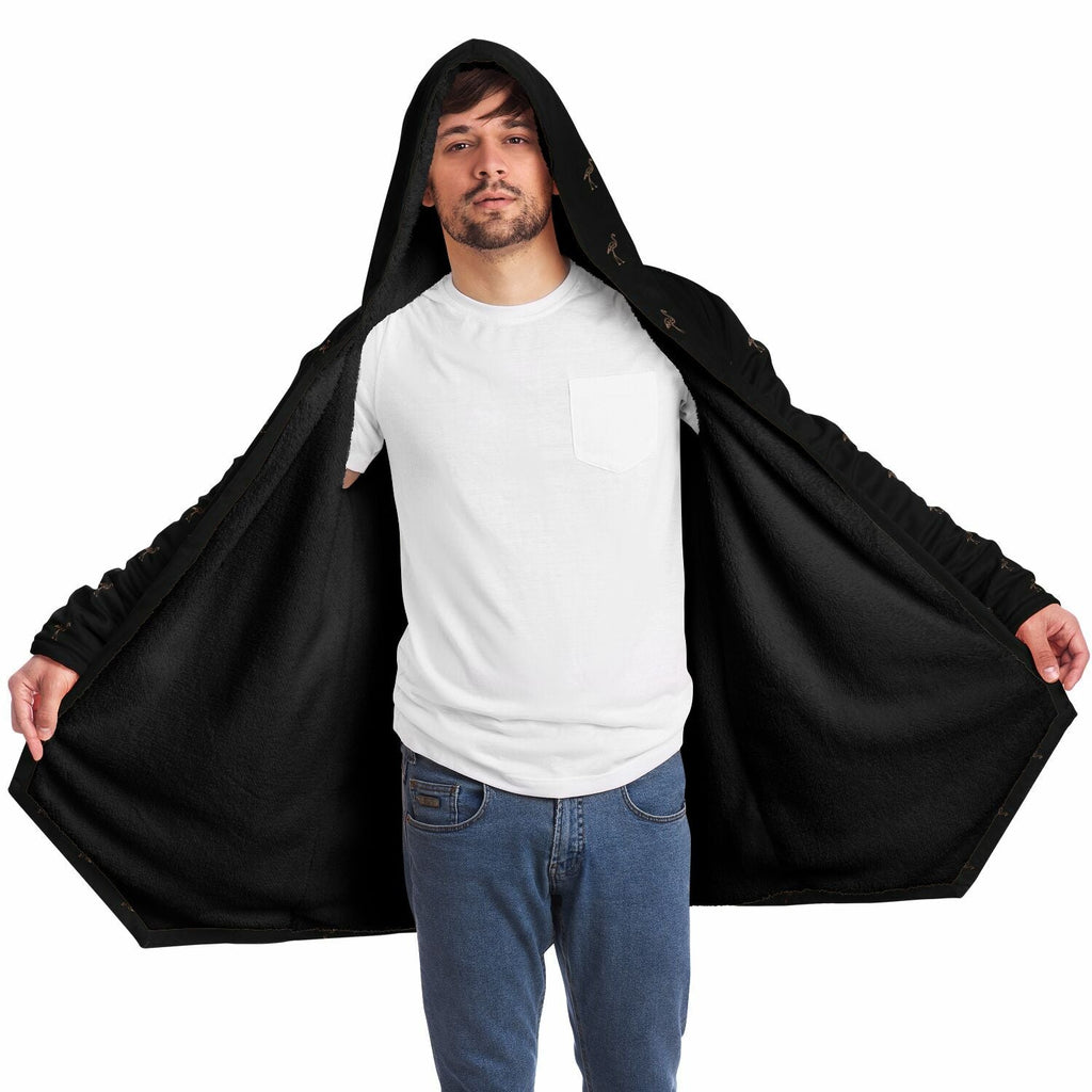 Classic Flamingo Silhouette Cloak Hoodie
