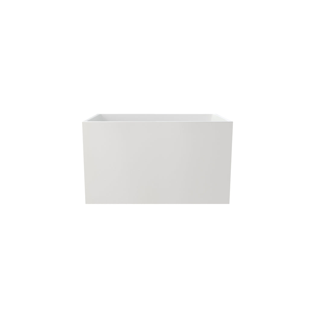43" Acrylic Freestanding Bath Tub - Modern Soaker