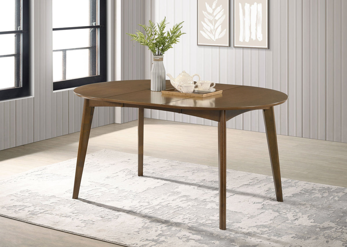 Thomson Dark Oval Dining Table