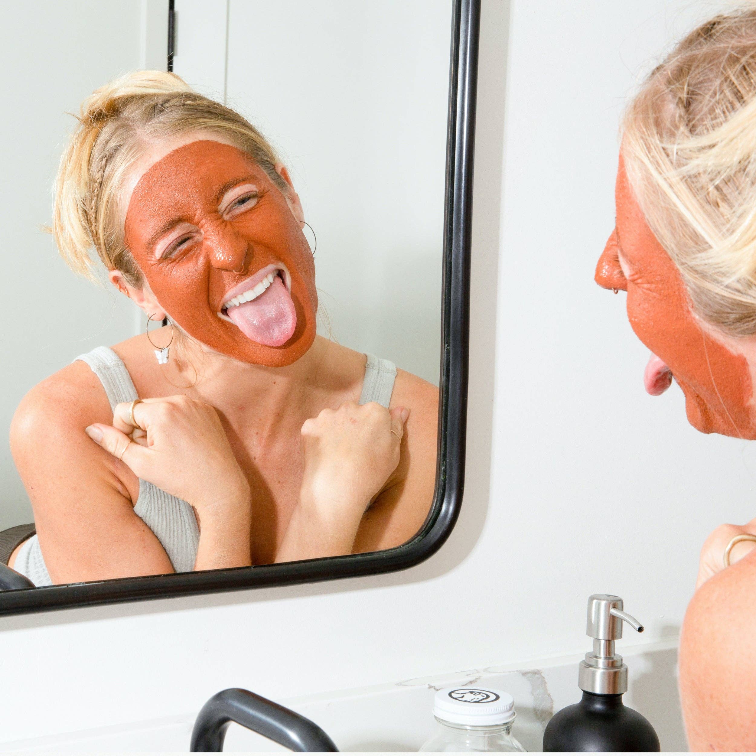 Canary Clean Products - Rhassoul Clay + Rose Face Mask