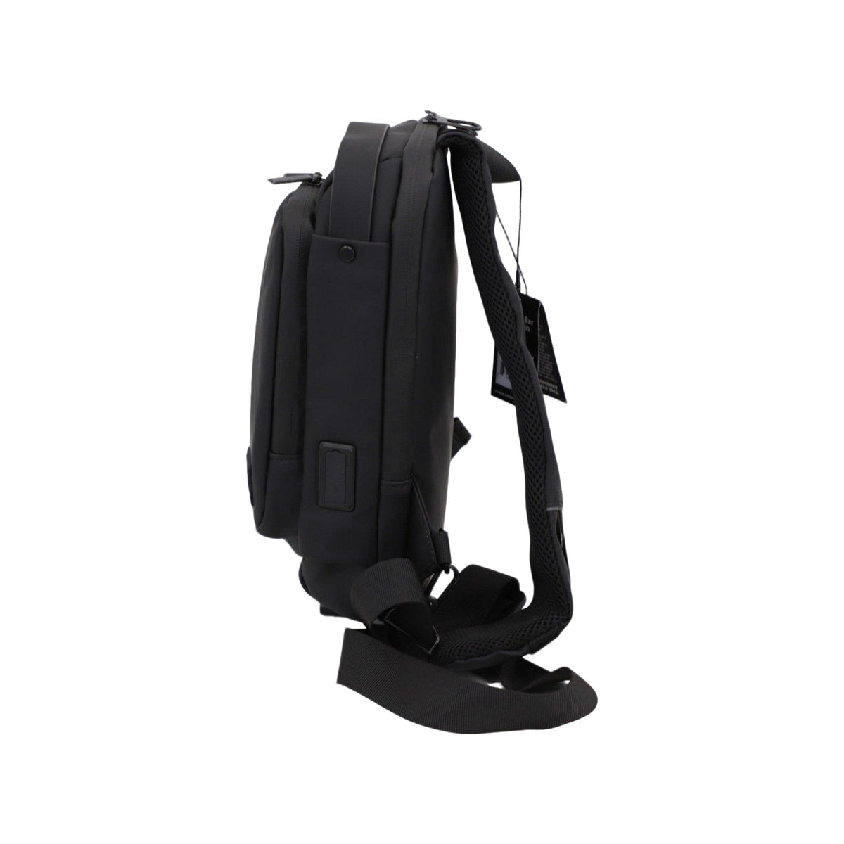Executive Tech Smell Proof Crossbody w/USB-C Fast Charge Port + Hidden Lock (FireBar Labs x PBAL)