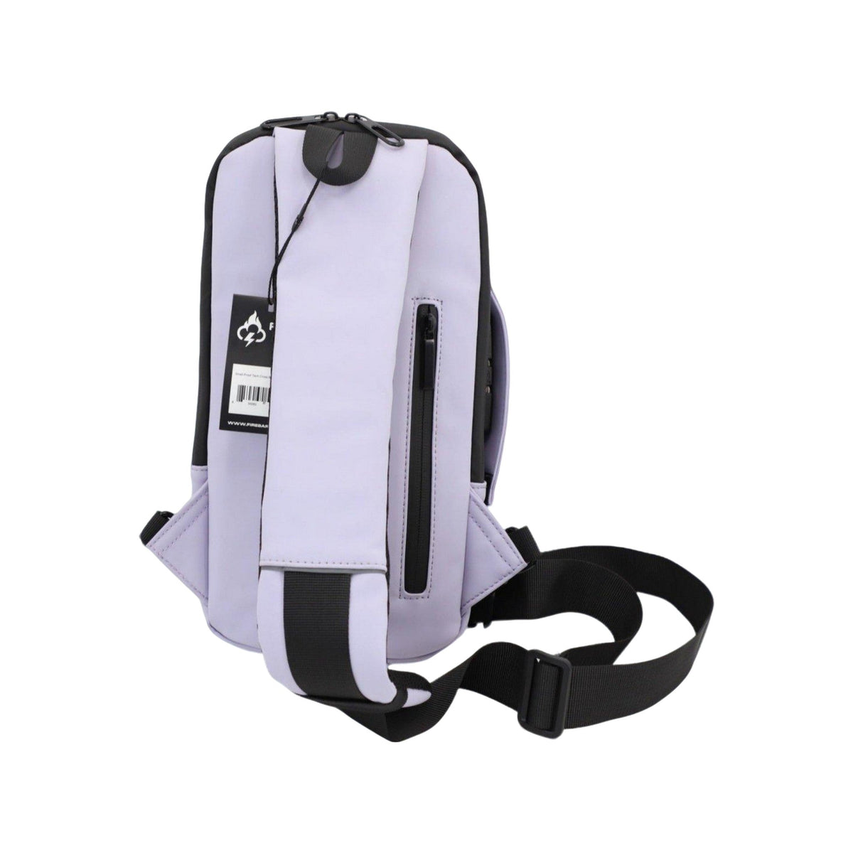 Executive Tech Smell Proof Crossbody w/USB-C Fast Charge Port + Hidden Lock (FireBar Labs x PBAL)