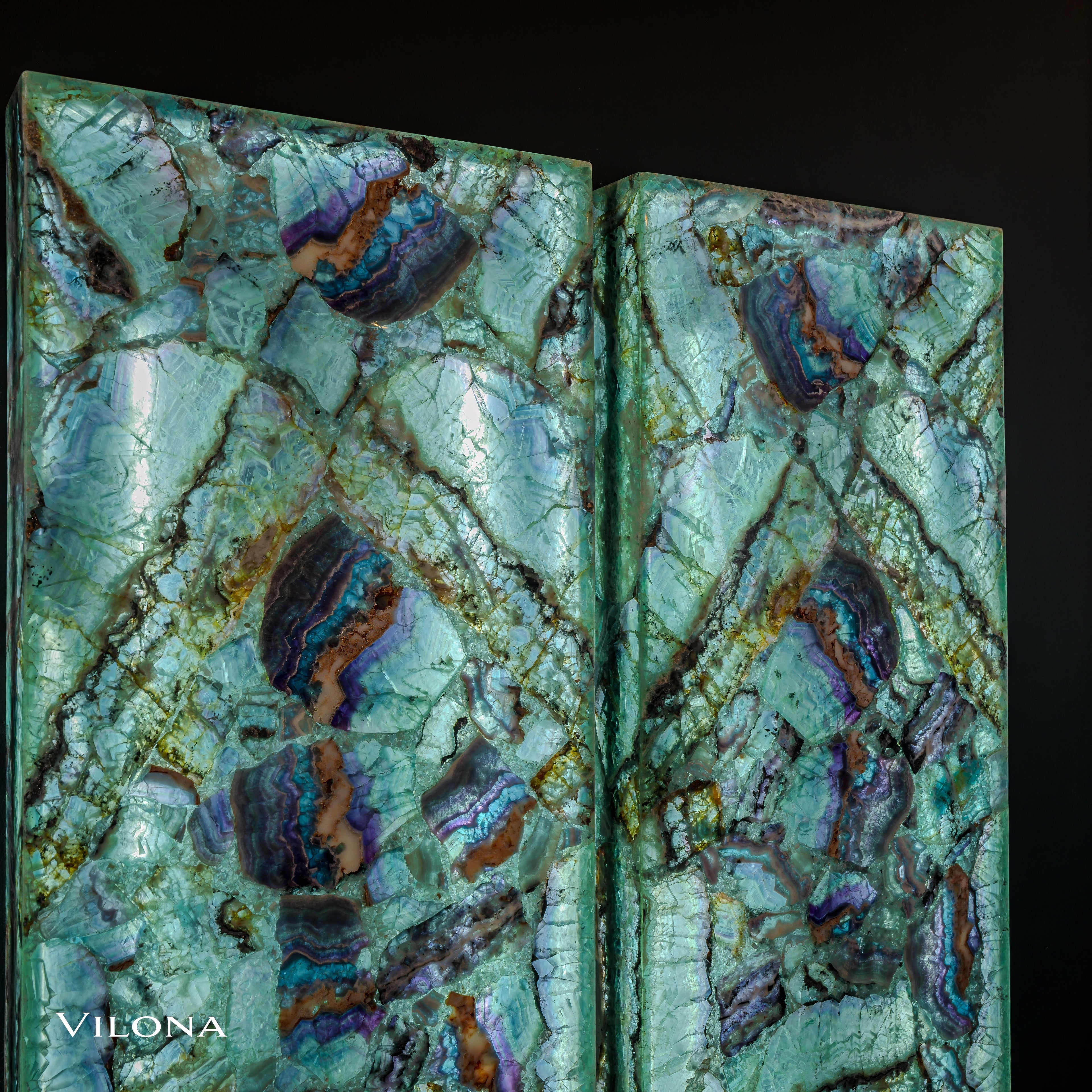 Fluorite Crystal Wall Panels (2/7)