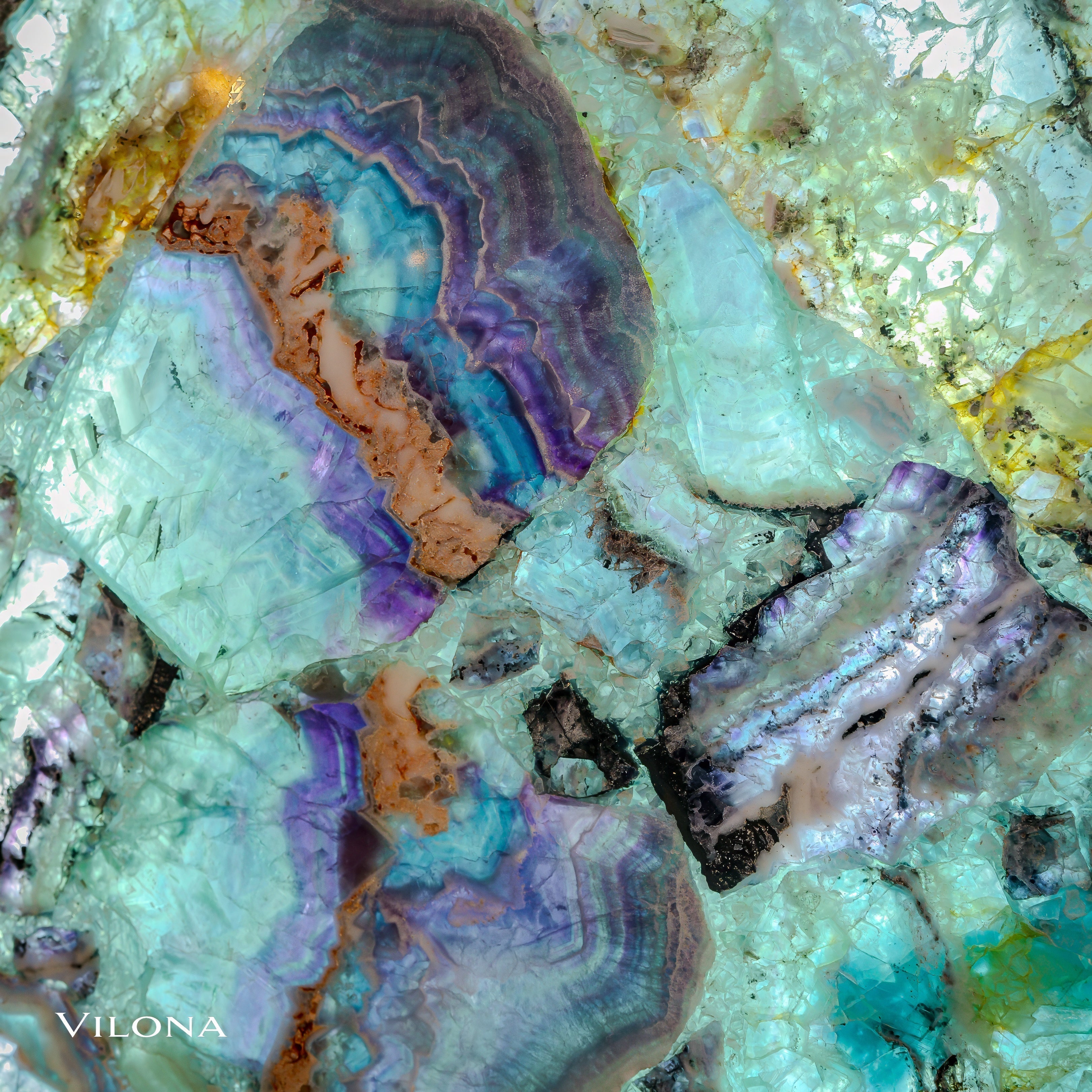 Fluorite Crystal Wall Panels (2/7)