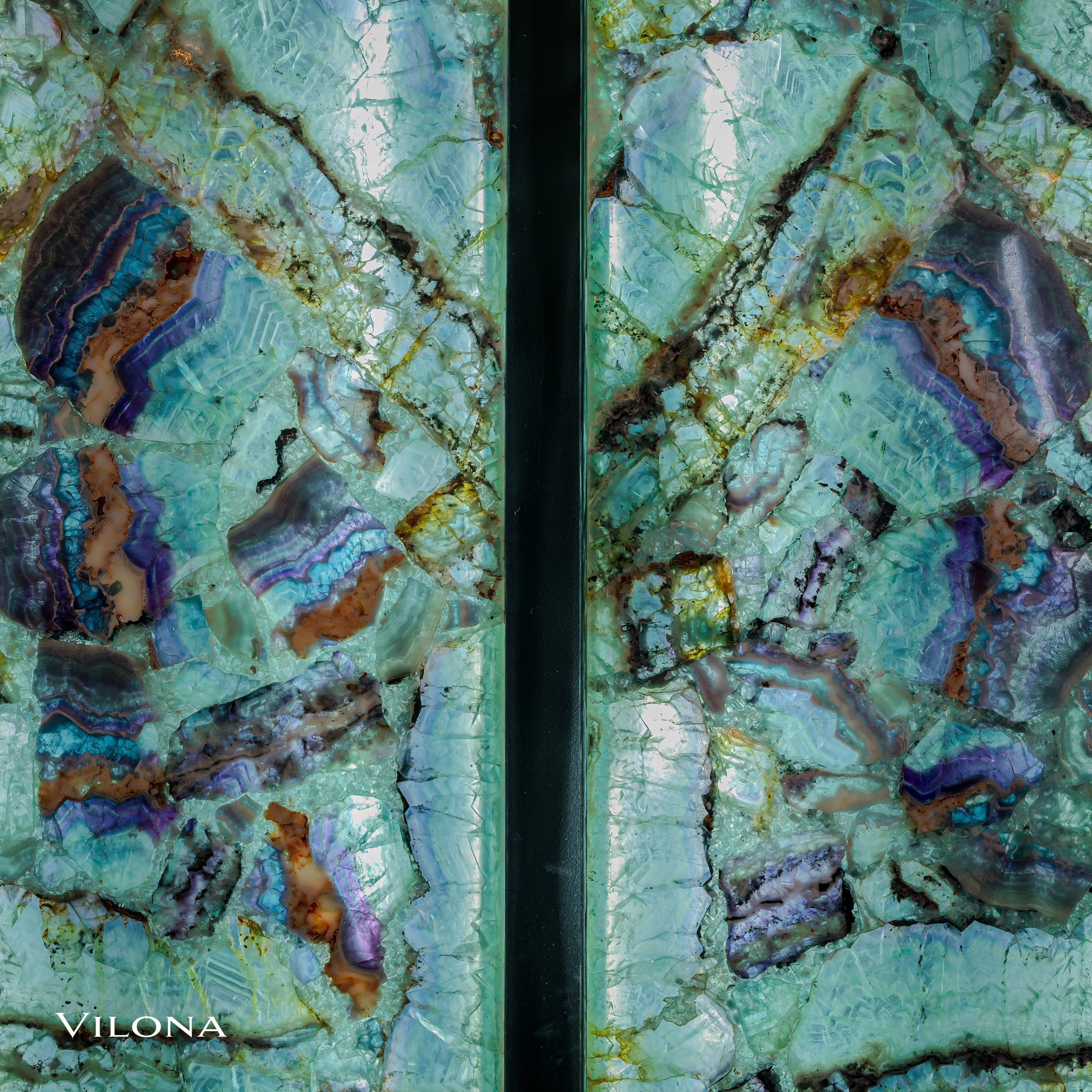 Fluorite Crystal Wall Panels (2/7)
