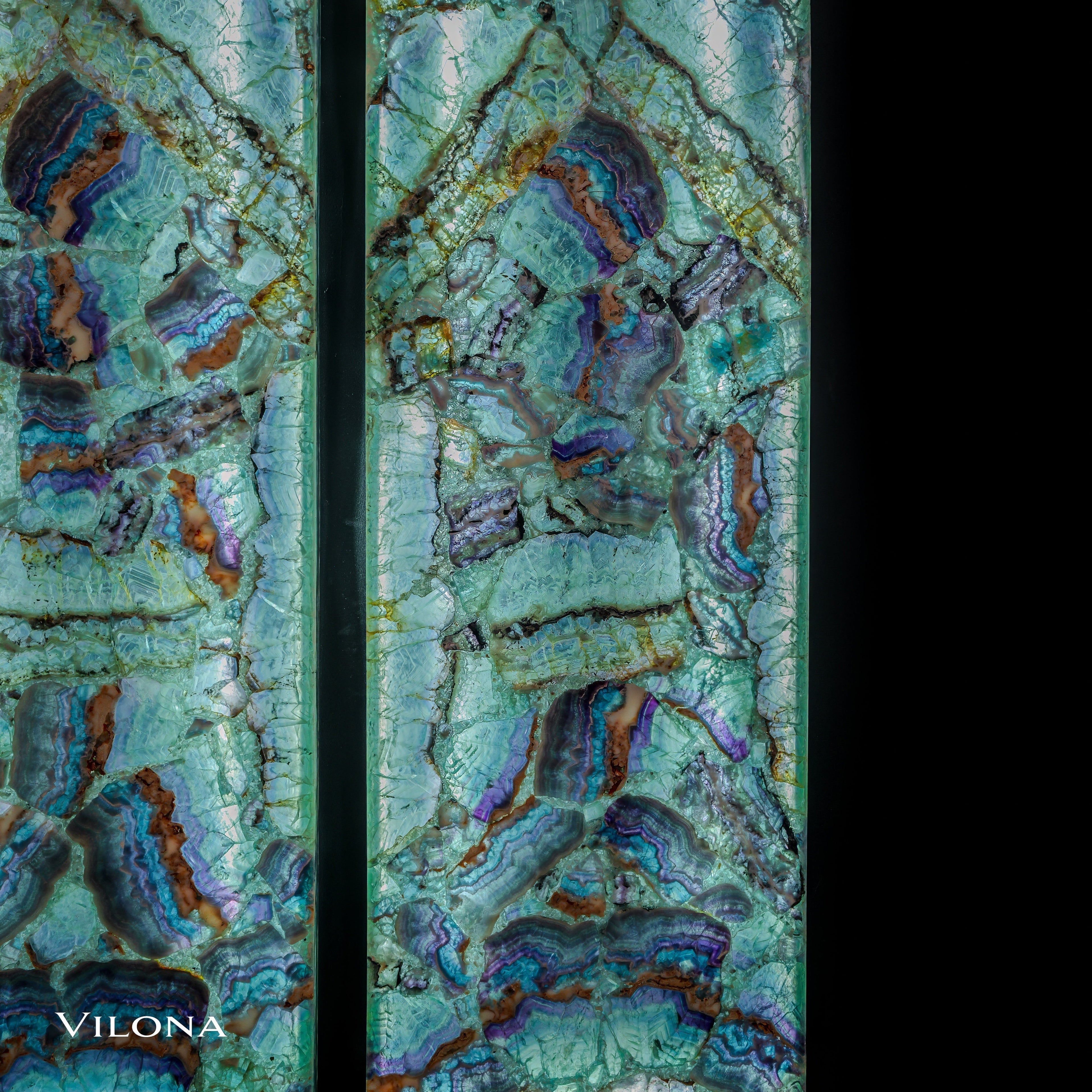 Fluorite Crystal Wall Panels (2/7)