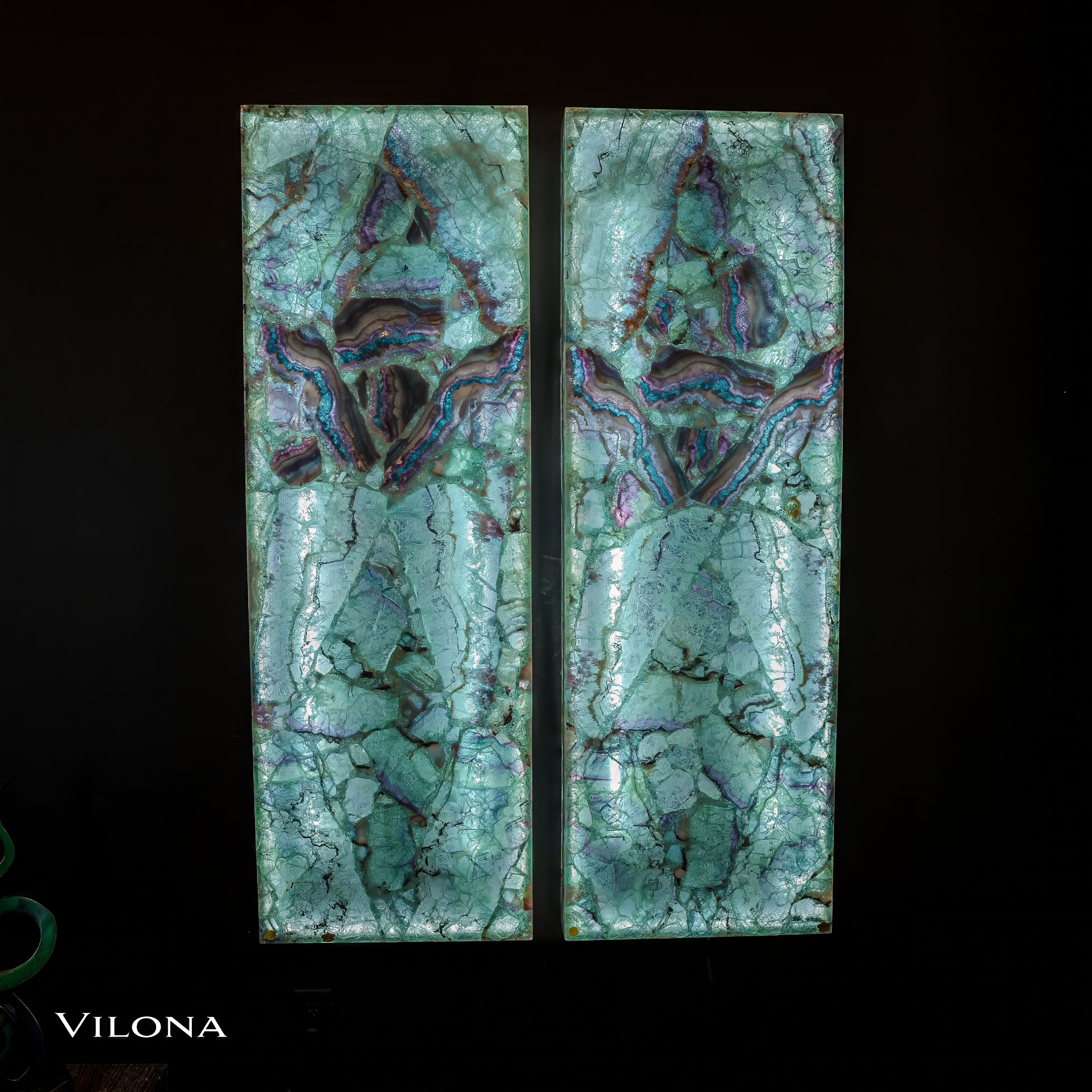 Fluorite Crystal Wall Panels (3/7)