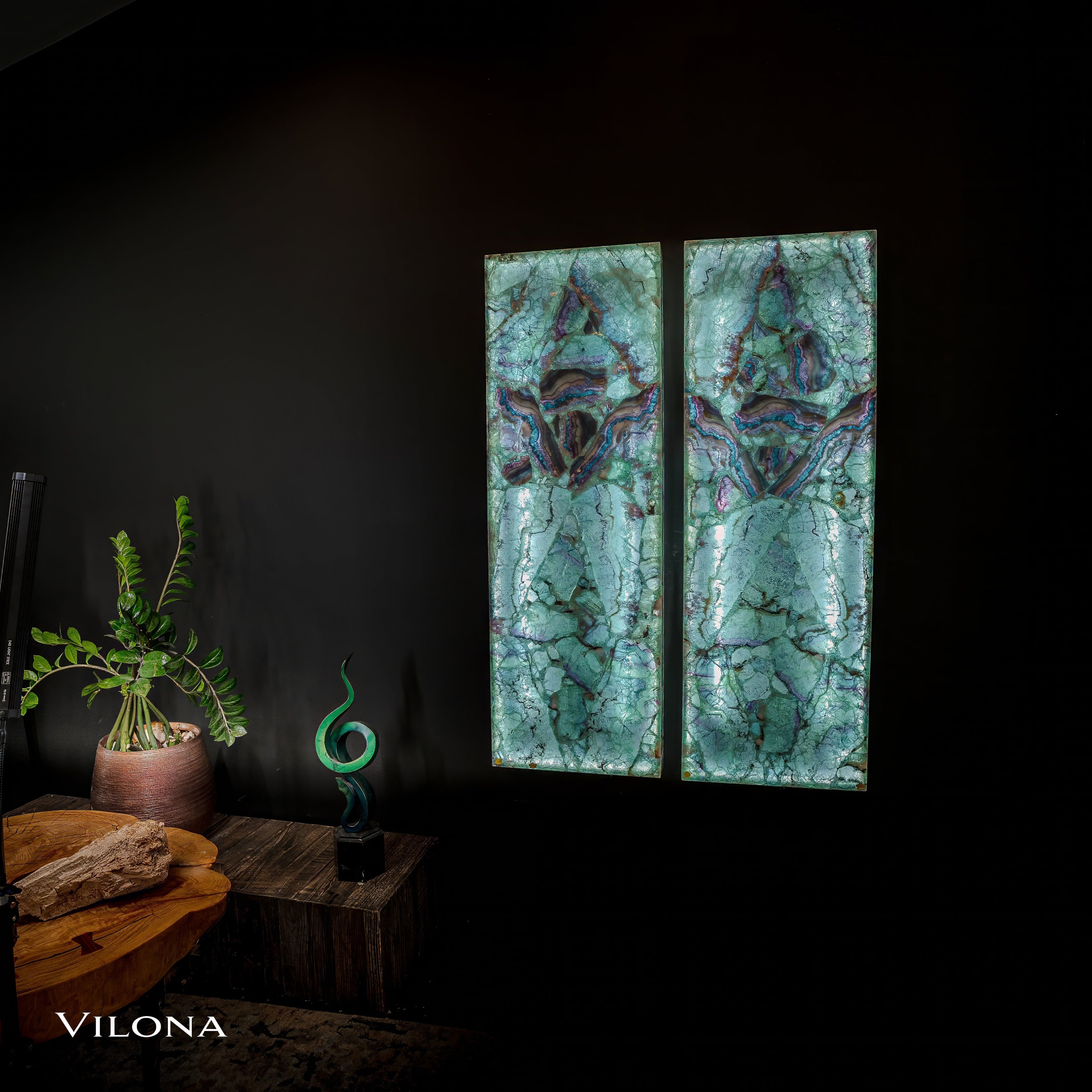 Fluorite Crystal Wall Panels (3/7)