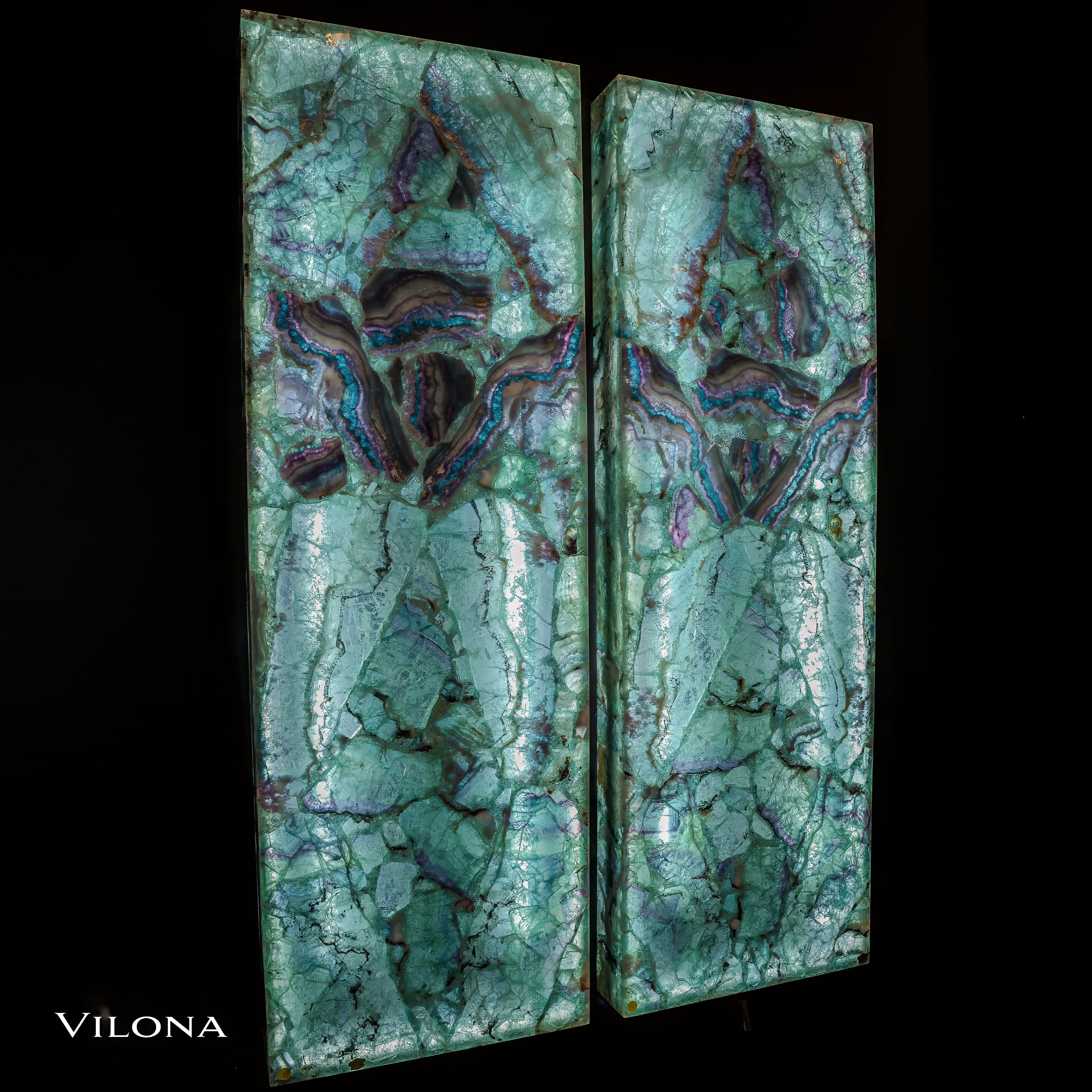 Fluorite Crystal Wall Panels (3/7)