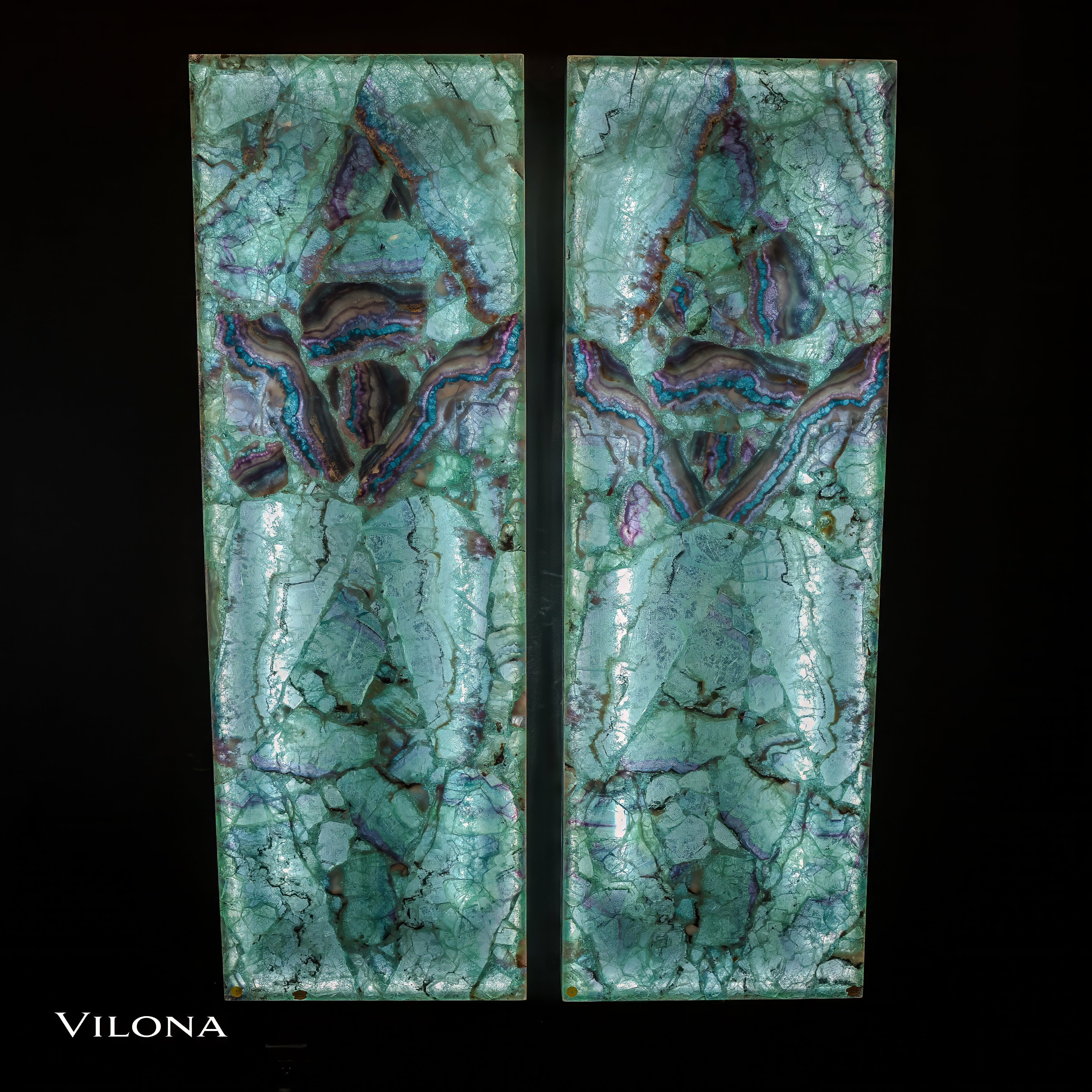 Fluorite Crystal Wall Panels (3/7)