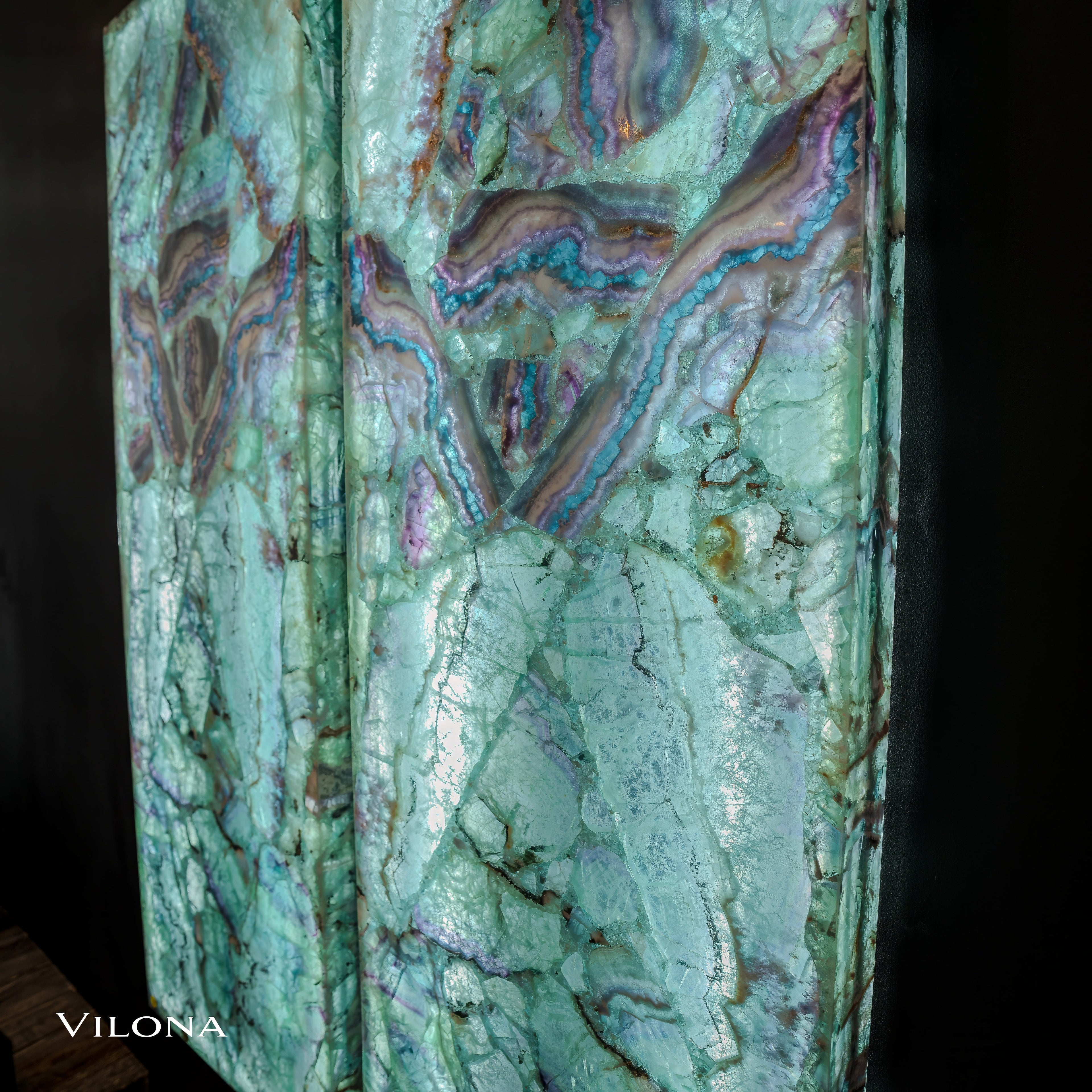Fluorite Crystal Wall Panels (3/7)