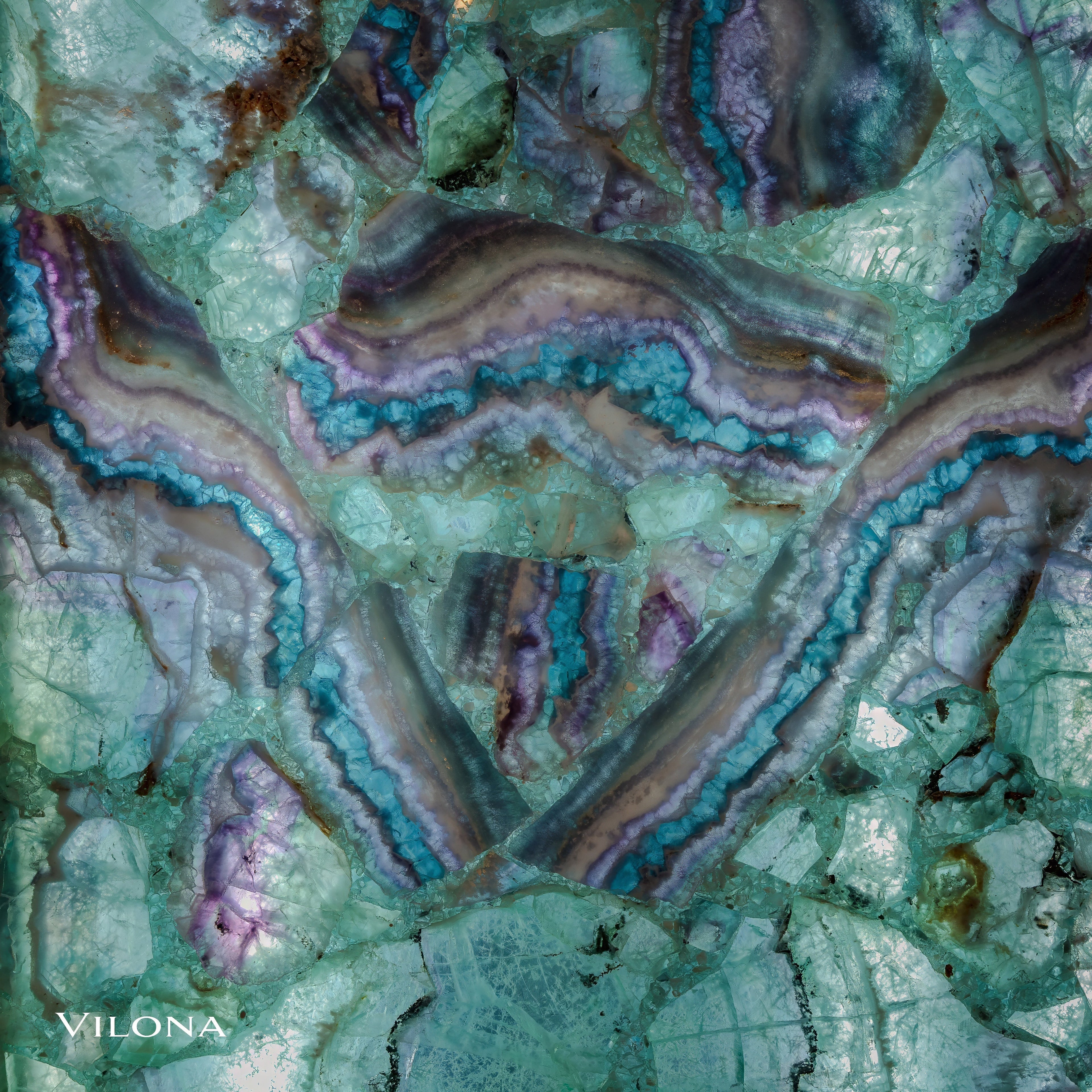 Fluorite Crystal Wall Panels (3/7)