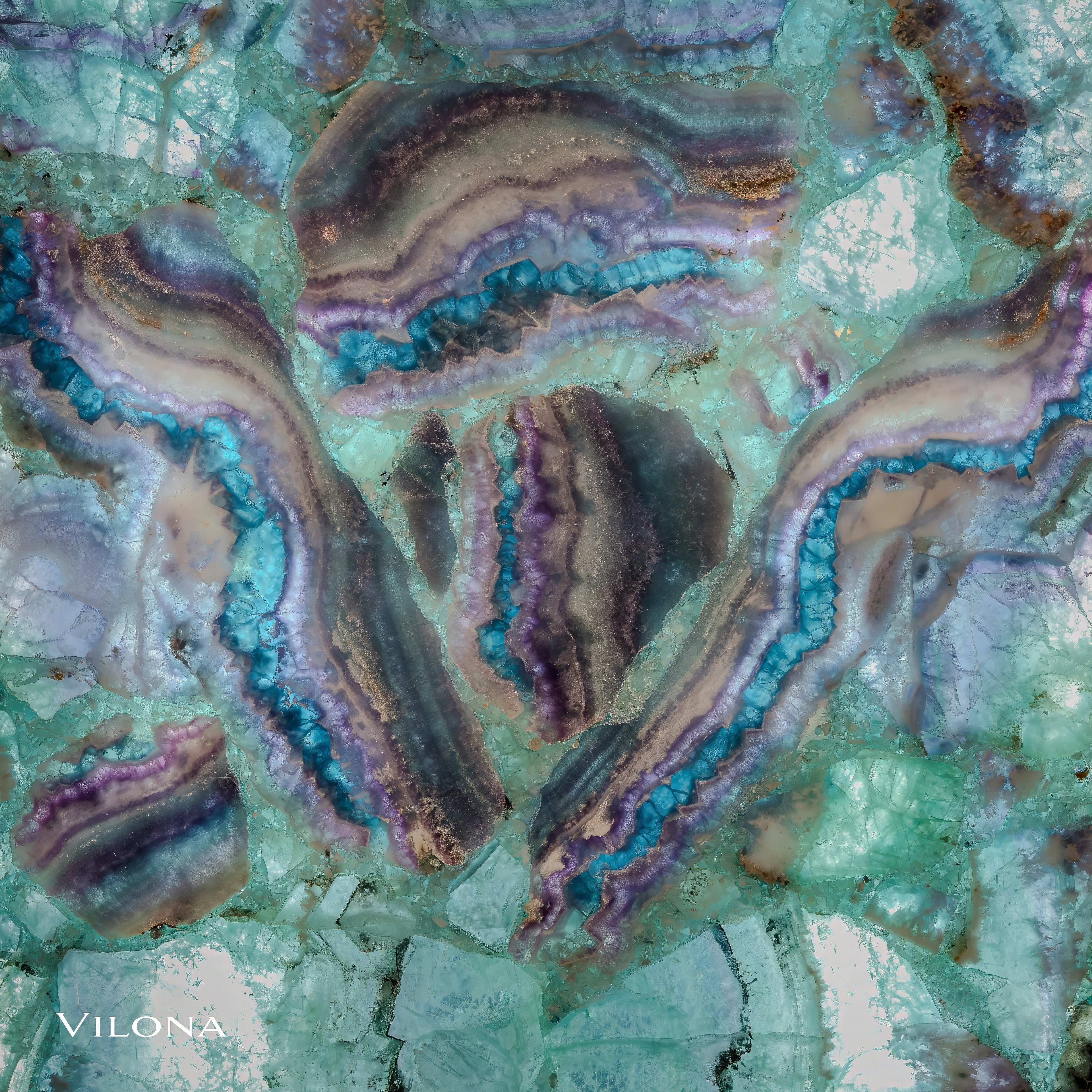 Fluorite Crystal Wall Panels (3/7)
