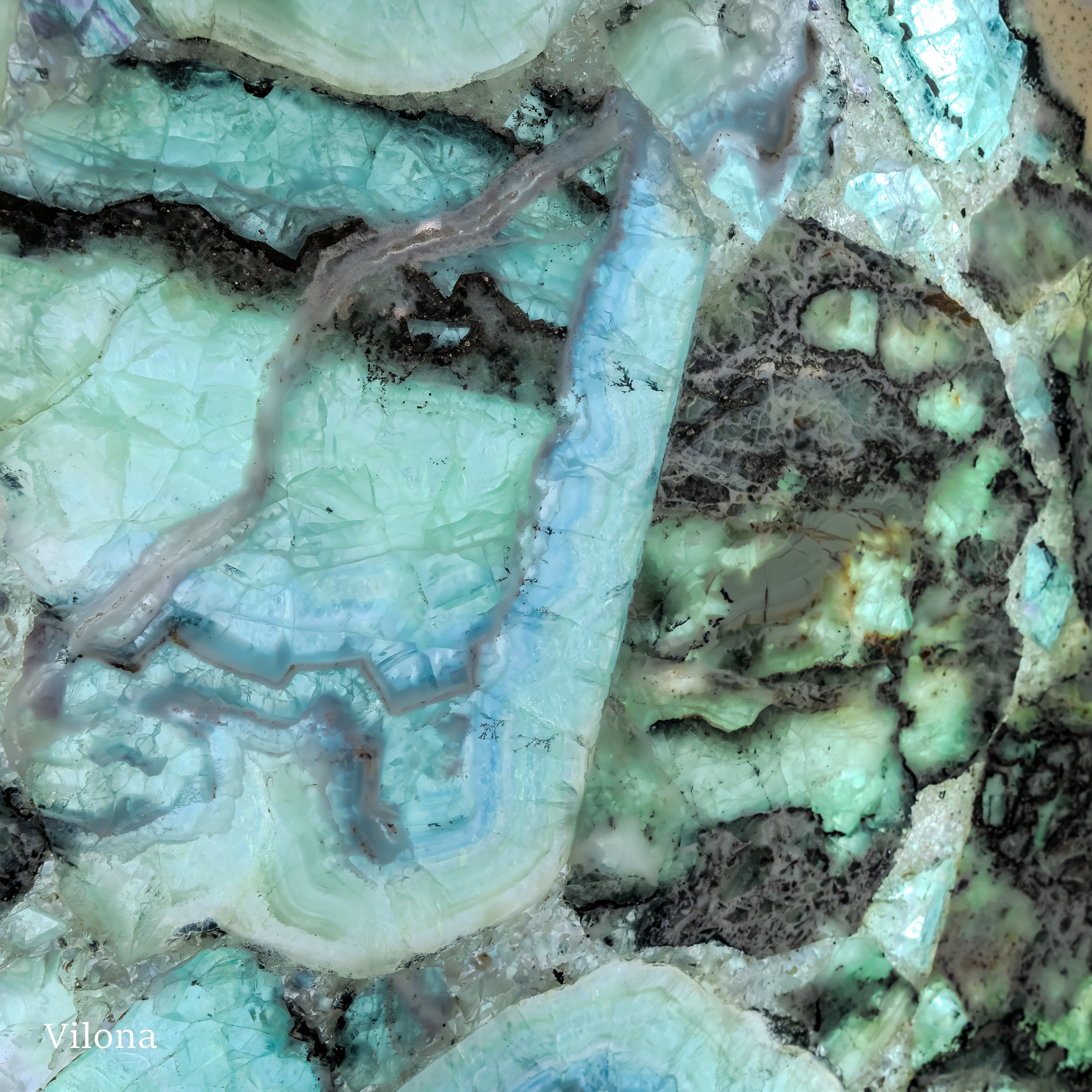 Fluorite Crystal Wall Panels #6 (Pair)