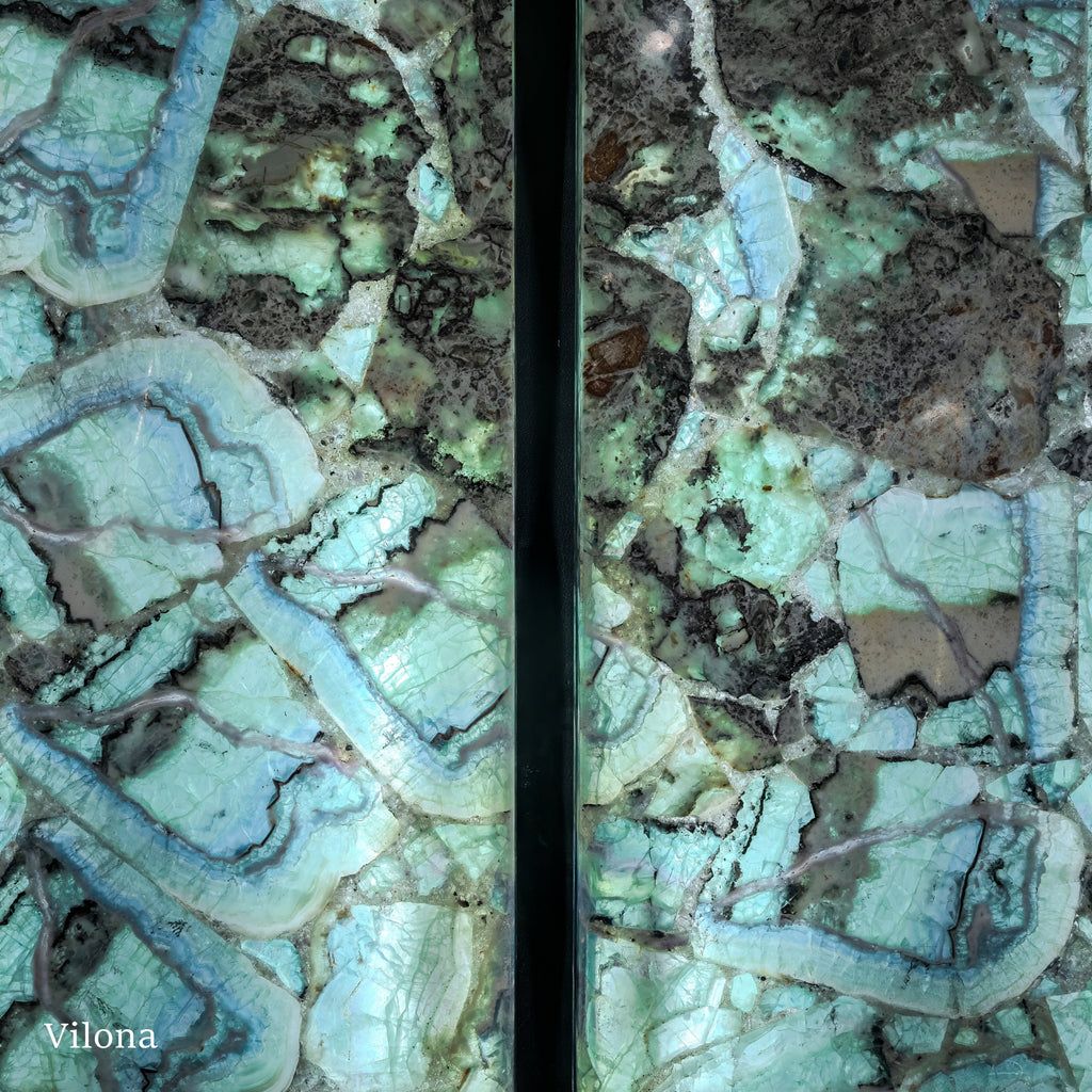 Fluorite Crystal Wall Panels #6 (Pair)