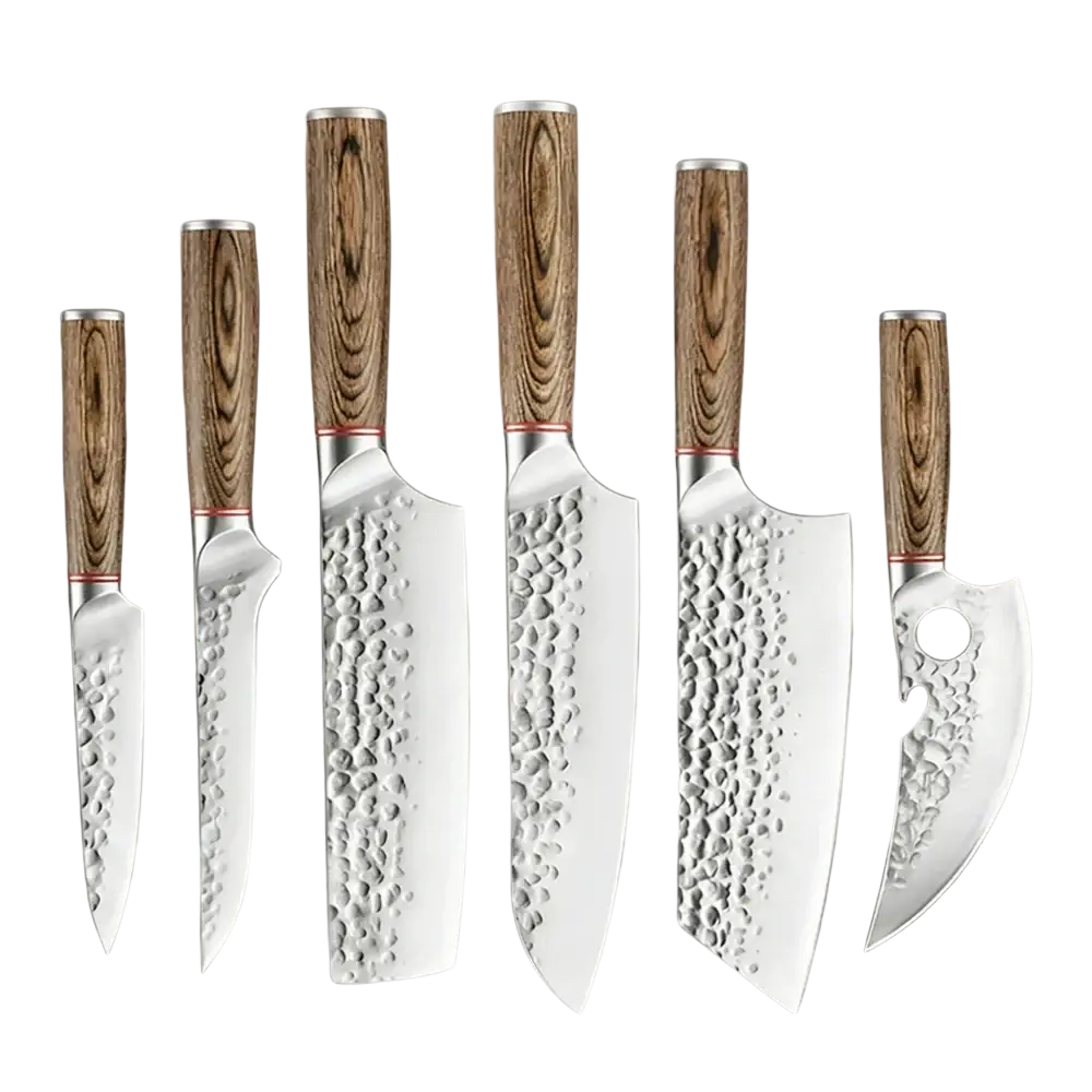 Forged Stainless Steel Chef Knife Set