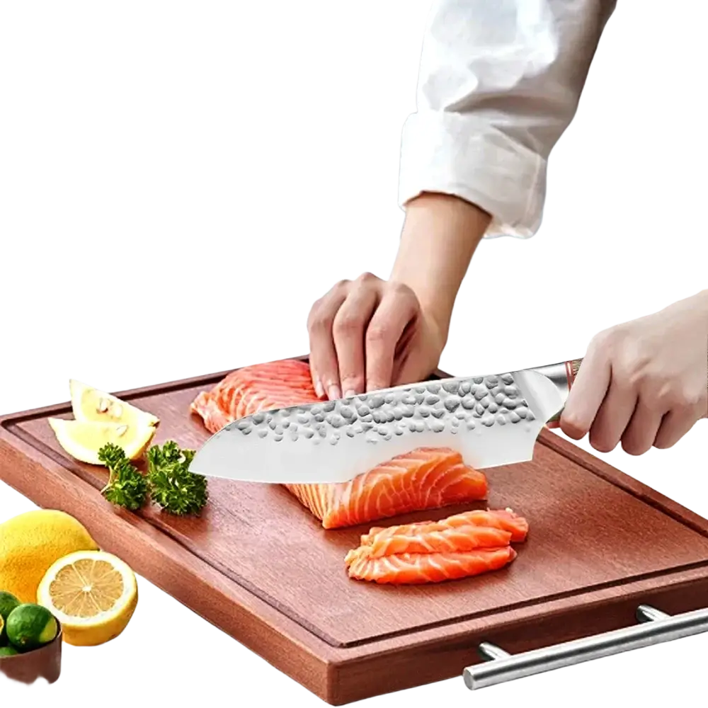 Forged Stainless Steel Chef Knife Set