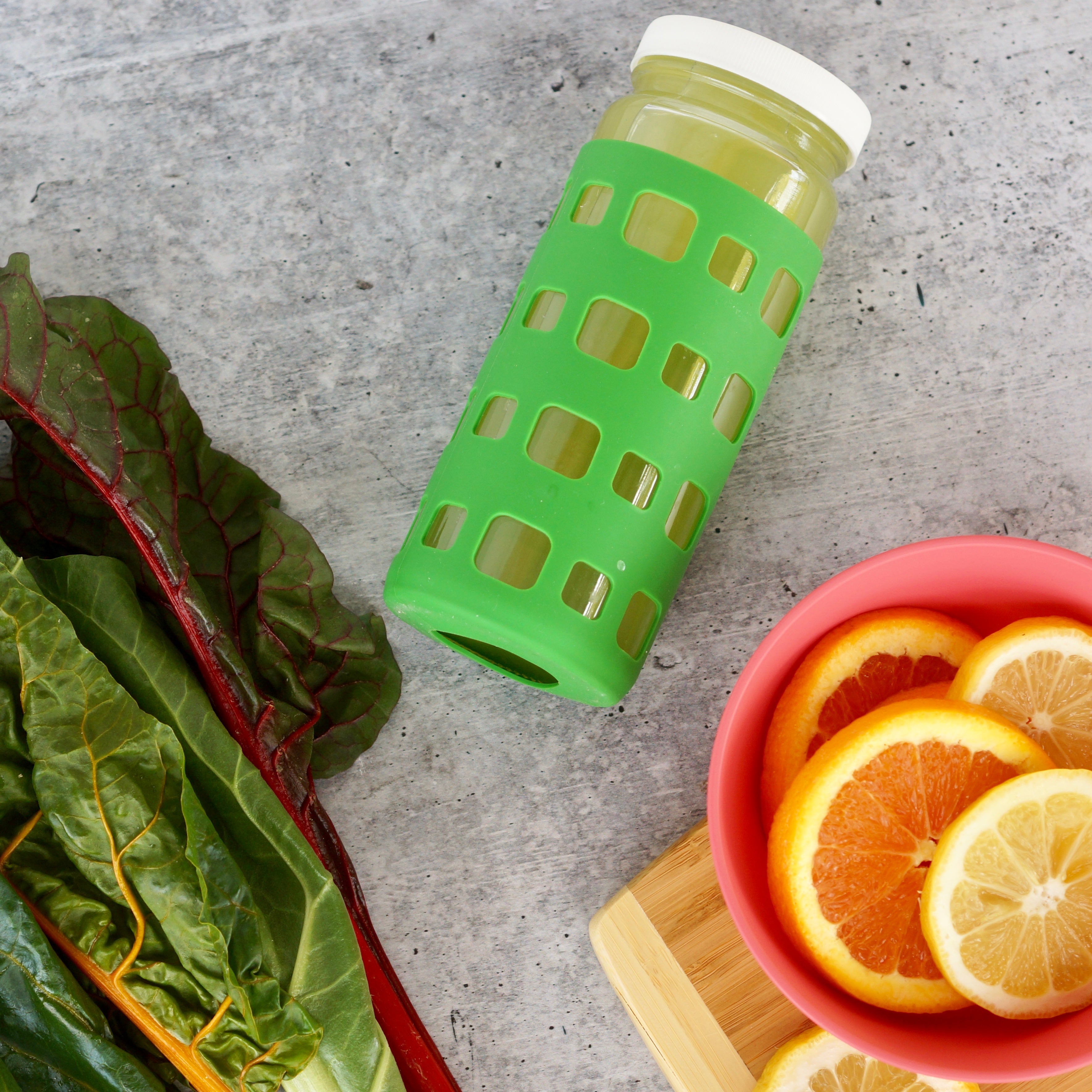 Geometric Cube Silicone Bottle Sleeves Set, for 16oz Bottles