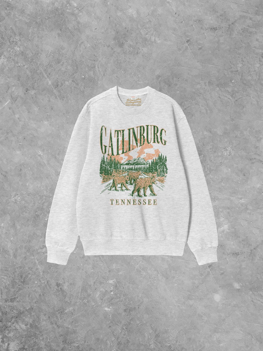 Underground OG: Gatlinburg Boxy Cotton 90s Sweatshirt