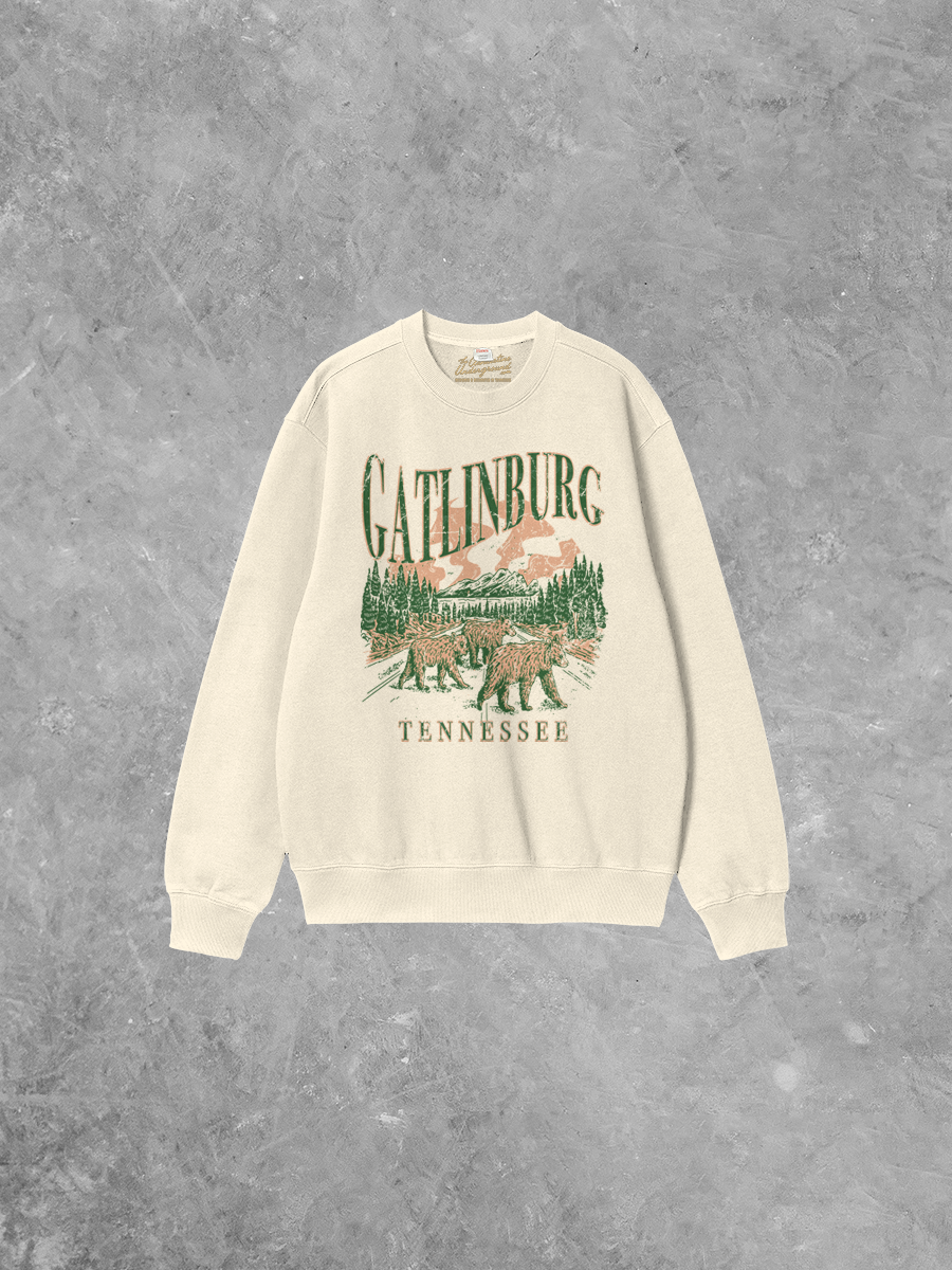 Underground OG: Gatlinburg Boxy Cotton 90s Sweatshirt