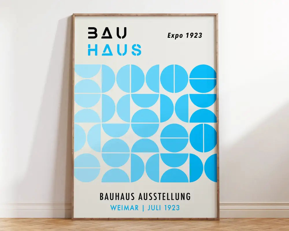 Bauhaus geometric canvas prints living room abstract wall art