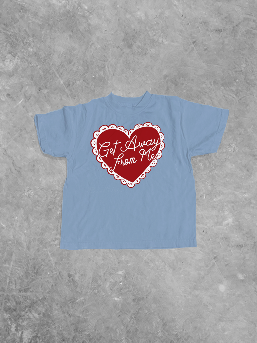 * KIDS * Get Away From Me, Heart Kids T-Shirt