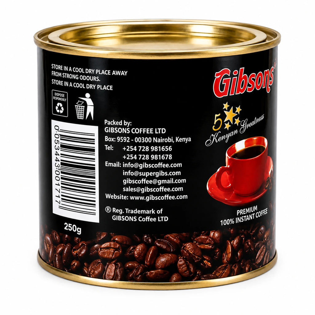 Gibsons PREMIUM 100% INSTANT COFFEE 100G