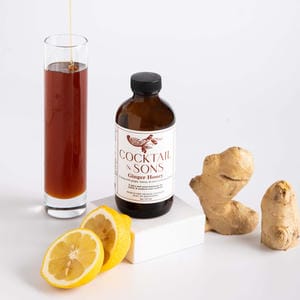 Ginger Honey Cocktail Syrup | Cocktail & Sons (8oz)