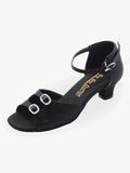 GOGO Rhinestone Buckle Ballroom Shoes