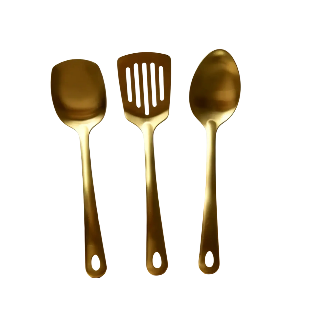 Gold Kitchen Utensil Set Stainless Steel Cooking Tools