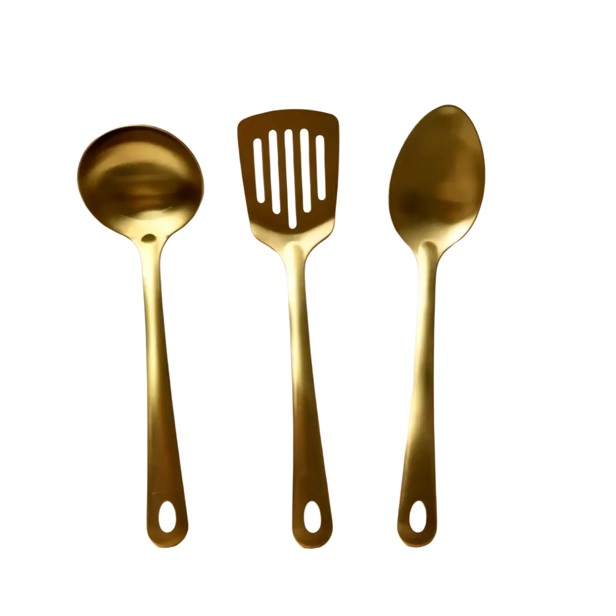Gold Kitchen Utensil Set Stainless Steel Cooking Tools