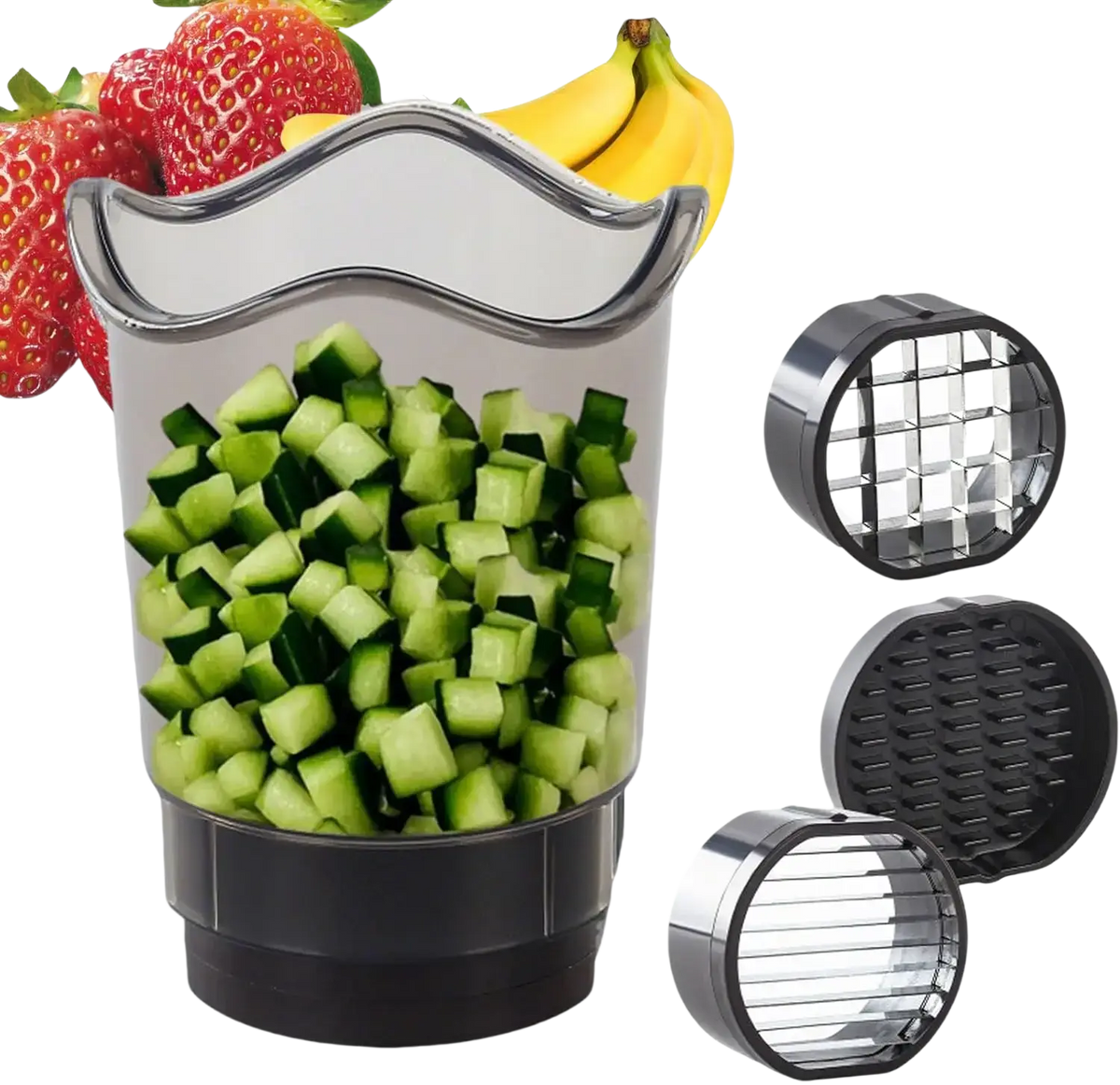 Handheld Fruit and Vegetable Chopper Slicer