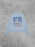 Underground Original Design: Have A Nice Day, Malibu Beach Relaxed AS Sweatshirt