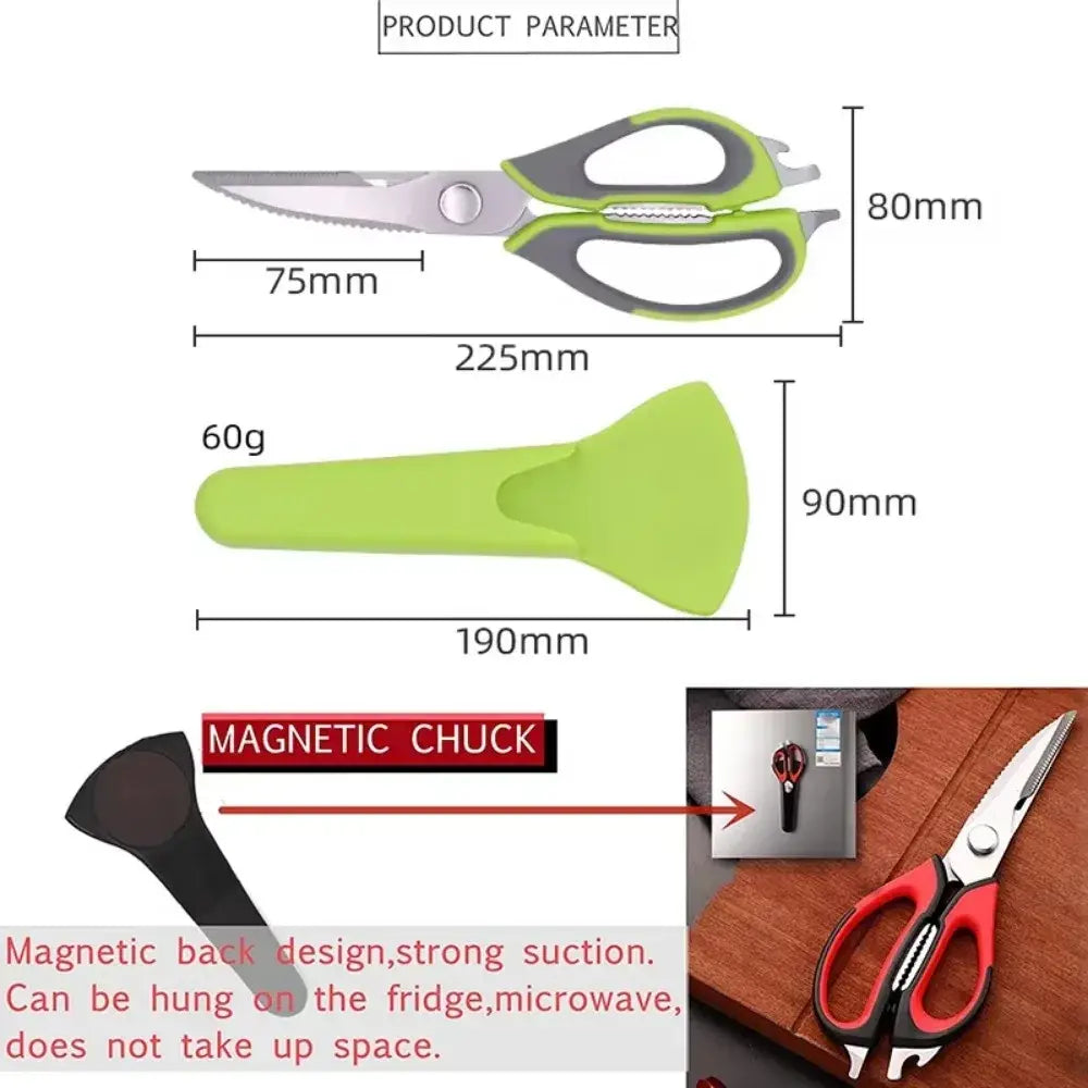 Heavy Duty Kitchen Shears Multi Functional Scissors