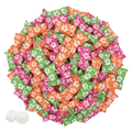 Hibiscus Buttermints 220ct – Hawaii Candy for Hawaiian Party, Beach Themed Candy Buffet, Moana Party Favors, Tropical Aloha Mints, Buttermints Individually Wrapped in Bulk