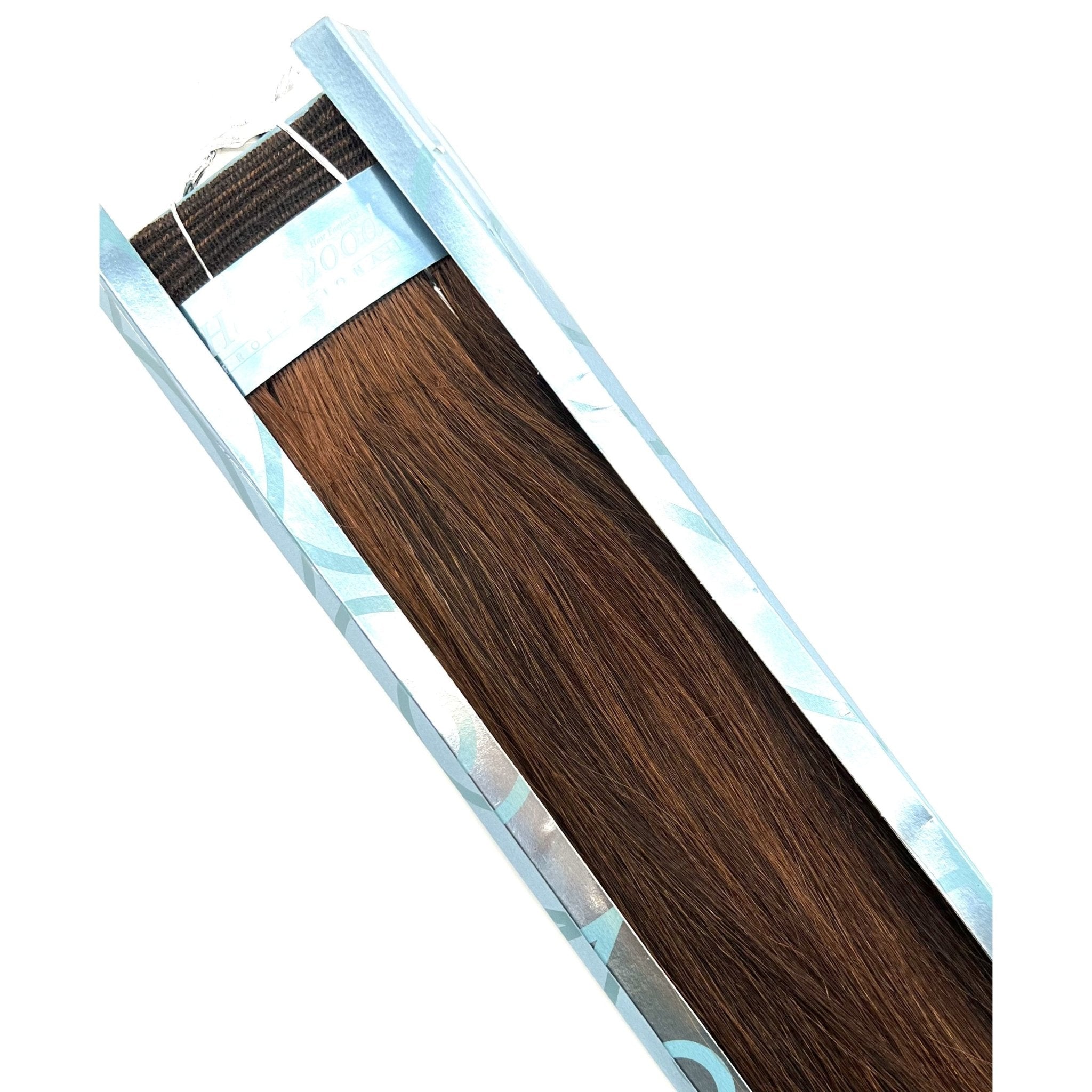 VIP Extensions Hollywood 100% Human Hair Pro Silky Weavings 12" Hair Extensions