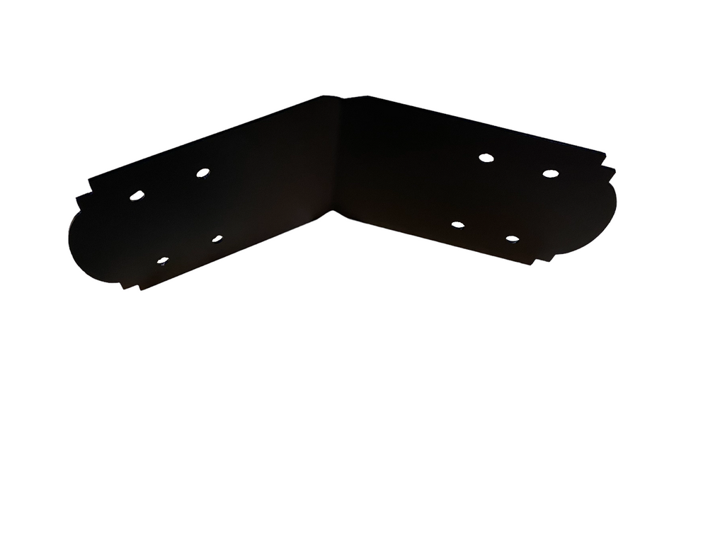 Hexagonal Angle Bracket Decorative Design for 6x6 Post, 6x6 Pergola Bracket, Hexagon Angle Bracket