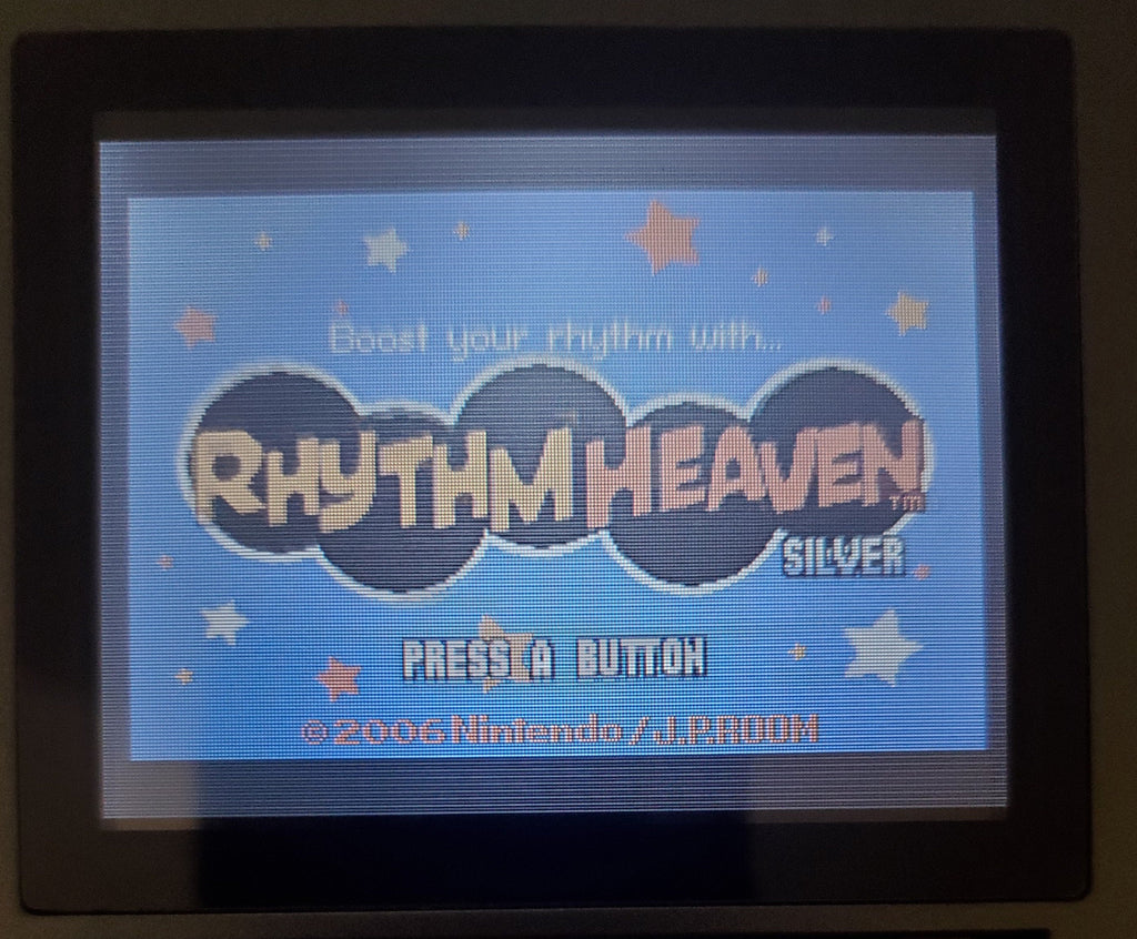 Rhythm Heaven GBA Video Game Cartridge Nintendo Game Boy Advance 2009