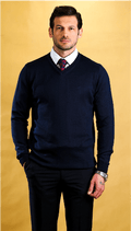 The Caravan Vneck (Sleek Black)