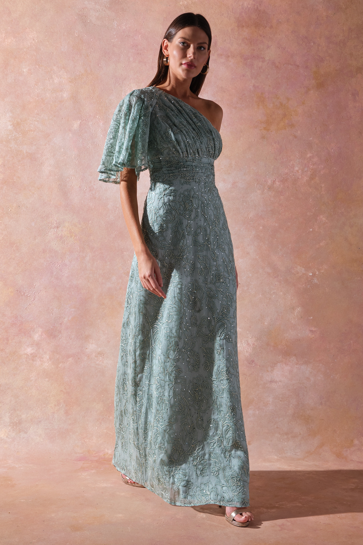Flynn A Line Gown