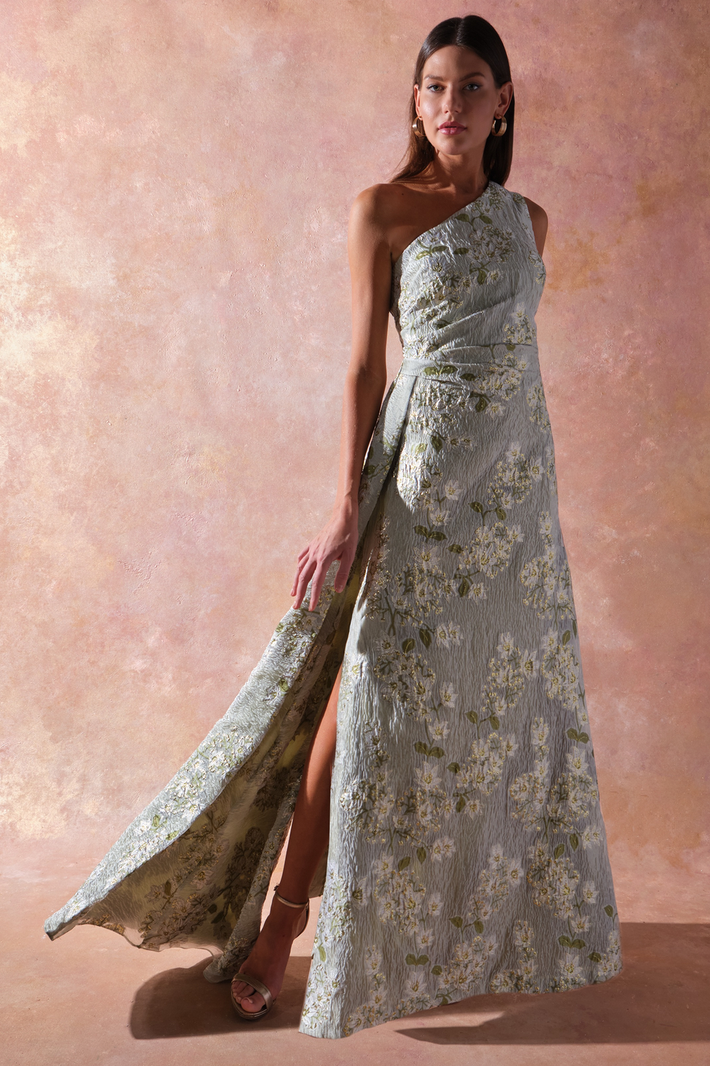 Gretchen One Shoulder Gown