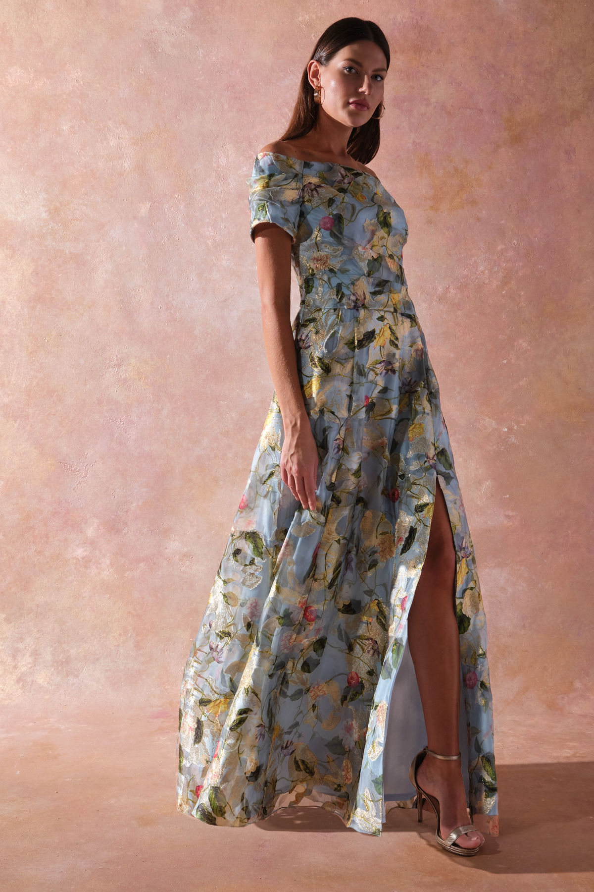 Carissa A Line Gown