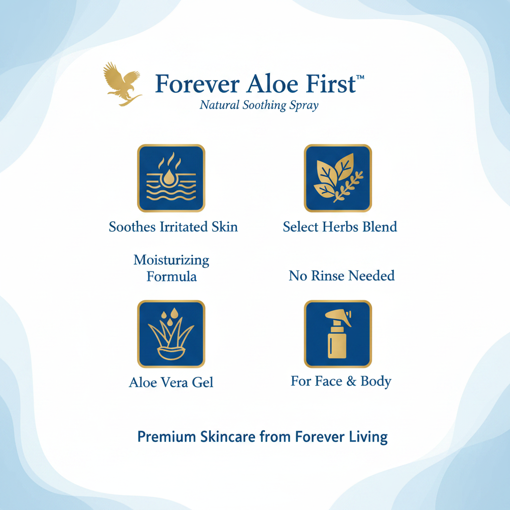 Forever Aloe First Spray - Natural Chicken Pox & Skin Relief