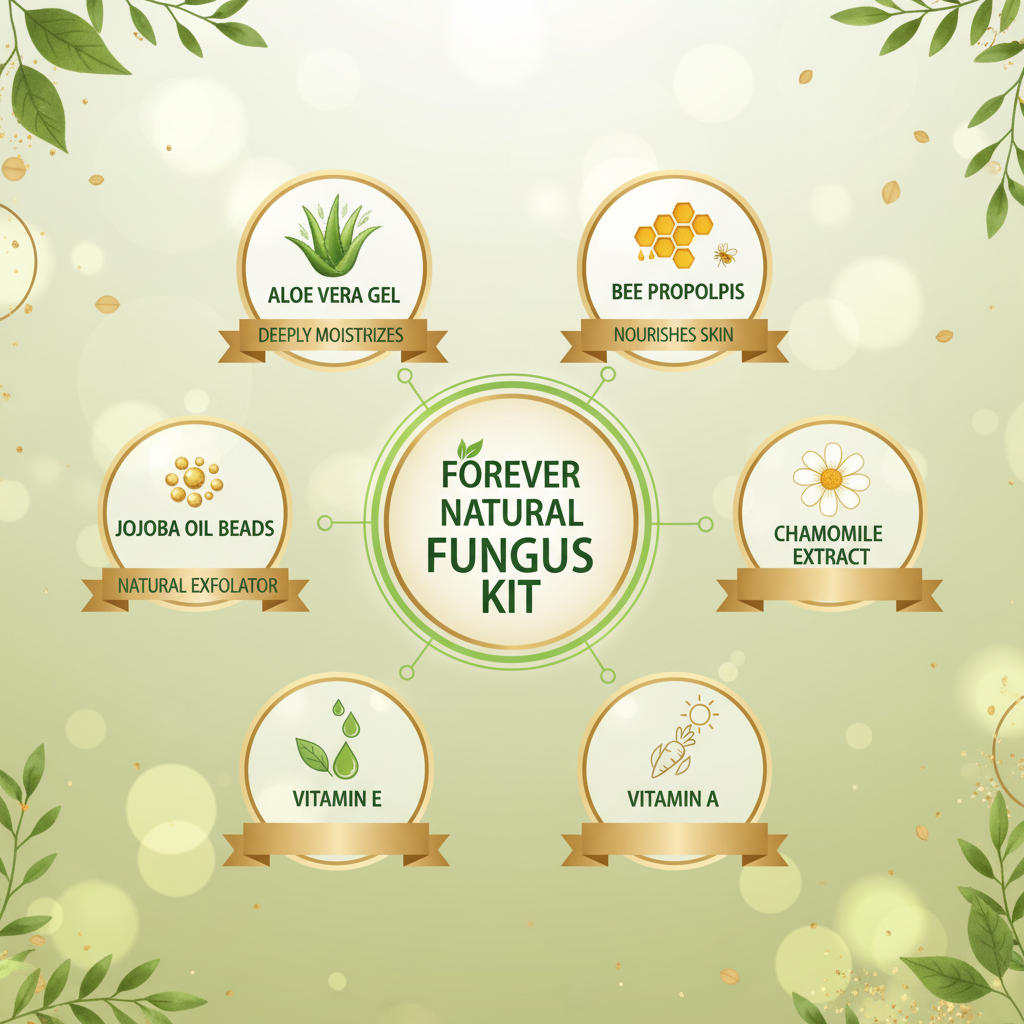 forever living natural  fungus kit see fast result