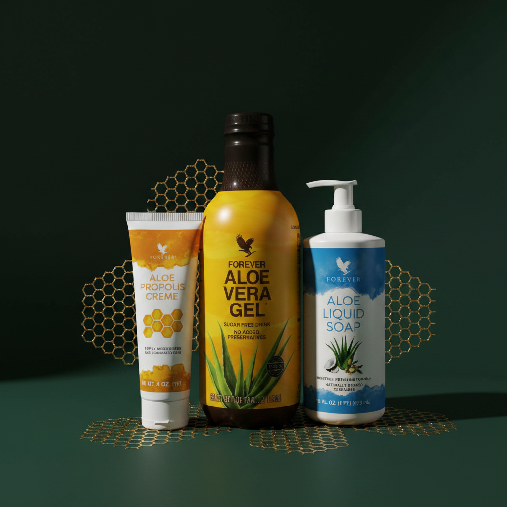 Forever Living Eczema Relief Package - Natural Aloe Vera Treatment