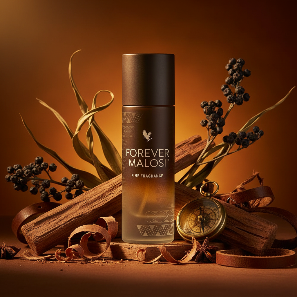 Forever Malosi™ Fine Fragrance, a distinctive, sophisticated scent crafted and blended exclusively for Forever.